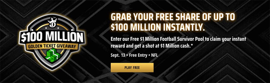 draftkings nfl week one free entry