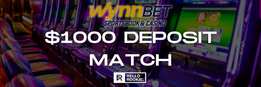 HR WynnBet 1000 Deposit Match Casino Bonus