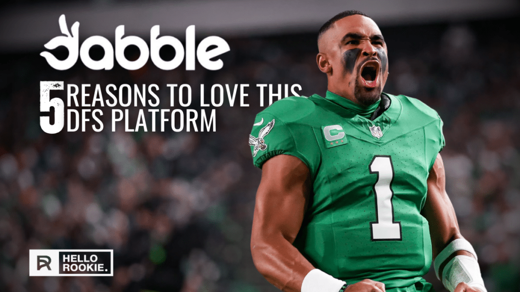 5 Reasons You'll Love Dabble DFS