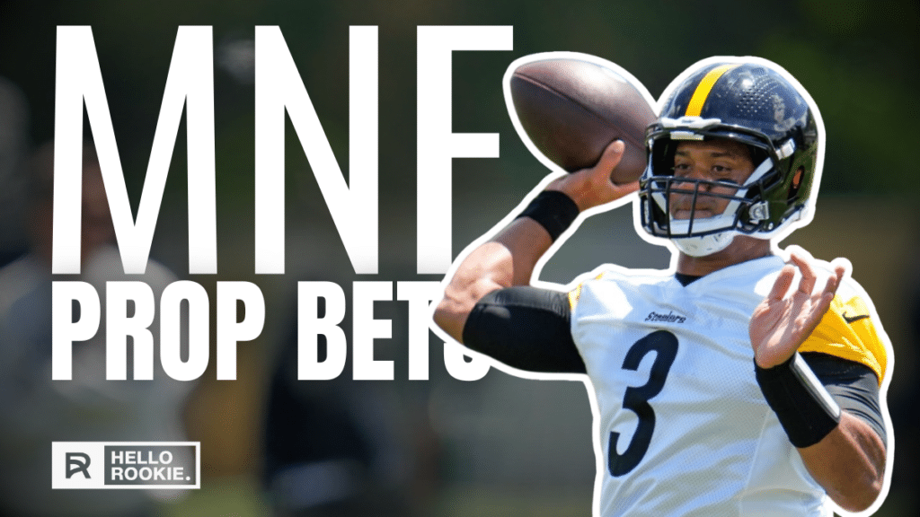 Best Player Prop Picks for Monday Night Football Between the Giants and Steelers