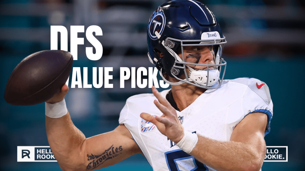 DFS Value Picks for Week 14 of the NFL Season