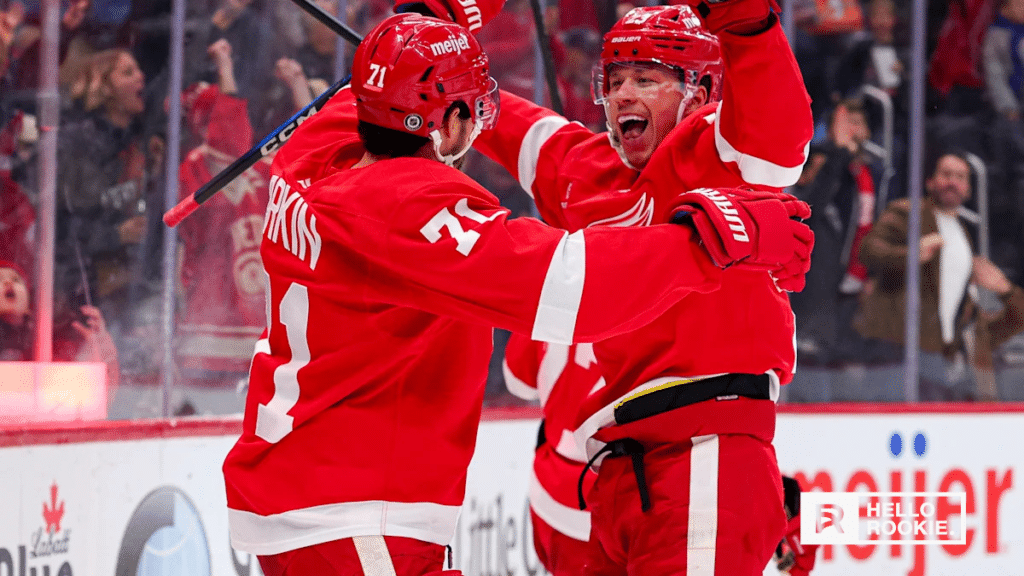 Lucas Raymond and the Detroit Red Wings take on the Philadelphia Flyers in a Rematch