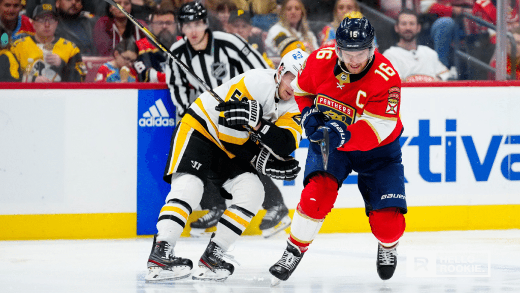 Aleksander Barkov and the Florida Panthers take on the Los Angeles Kings