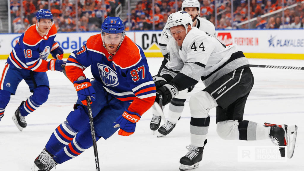 Connor McDavid and the Edmonton Oilers take on the Minnesota Wild