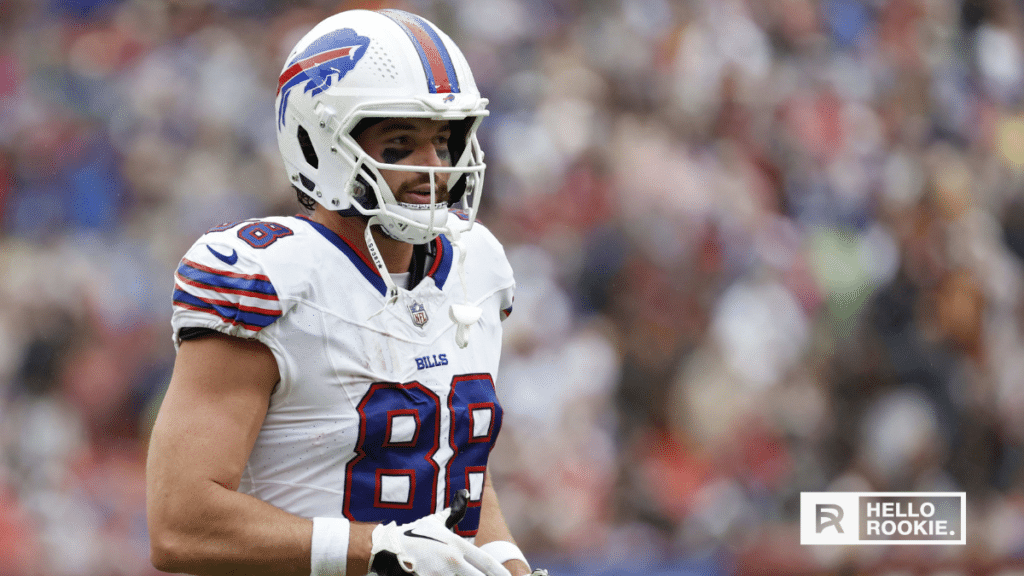 Dawson Knox of the Buffalo Bills is one of the best NFL player prop bets heading into Wild Card Weekend
