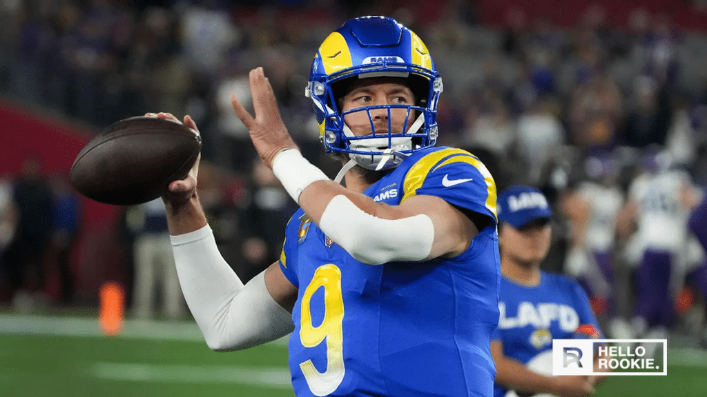 Matthew Stafford and the Rams take on the Philadelphia Eagles in the NFC Divisional Round