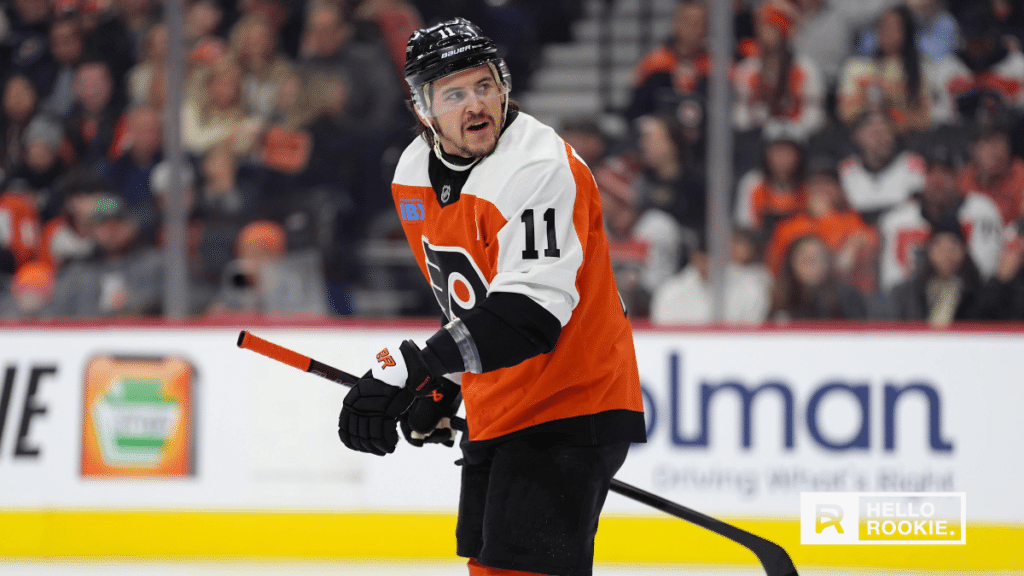 Travis Konecny and the Philadelphia Flyers take on the Columbus Blue Jackets
