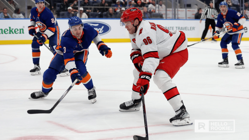Mikko Rantanen leads the Carolina Hurricanes offense against a dominant Minnesota Wild