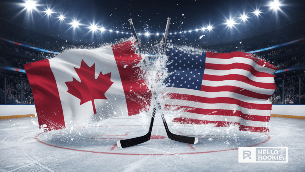USA vs Canada in a 4 Nations Face Off Showdown