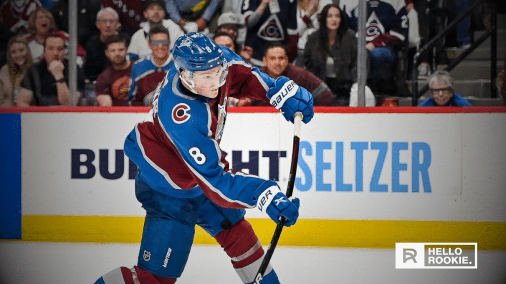 Cale Makar of the Colorado Avalanche looks to extend his assist streak against the Chicago Blackhawks tonight