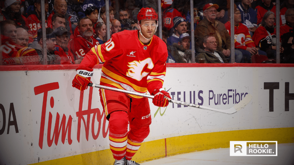 Jonathan Huberdeau leads the Calgary Flames into Ball Arena for a tough matchup against the Colorado Avalanche.