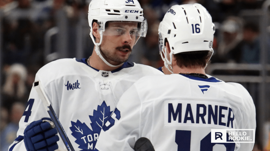 Mitch Marner looks to stay hot as the Maple Leafs take on the Sharks.