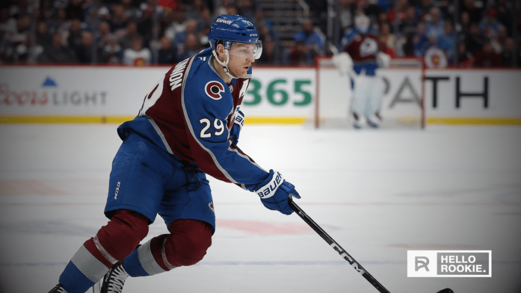 Nathan MacKinnon of the Colorado Avalanche continues his MVP-caliber season as the playoffs near.