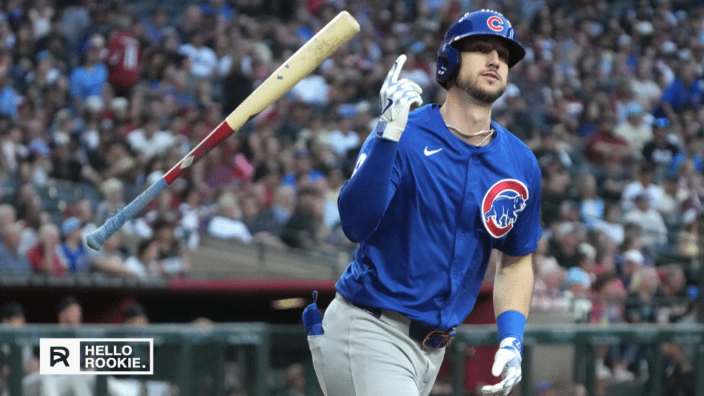 Kyle Tucker of the Chicago Cubs leads the offense as they take on the Philadelphia Phillies at Wrigley Field.