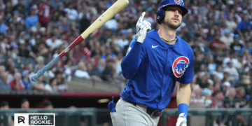 Kyle Tucker of the Chicago Cubs leads the offense as they take on the Philadelphia Phillies at Wrigley Field.