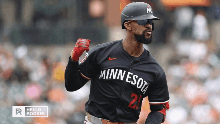 Byron Buxton of the Minnesota Twins leads the offense as they host the Cleveland Guardians at Target Field.