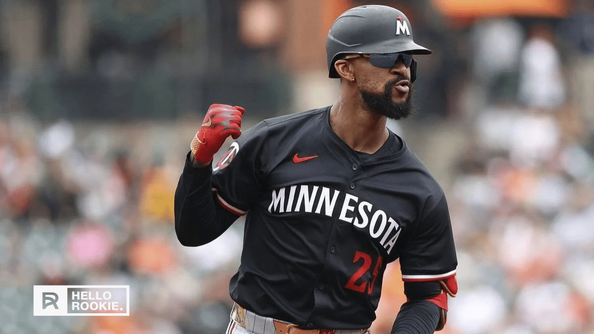 Byron Buxton of the Minnesota Twins leads the offense as they host the Cleveland Guardians at Target Field.