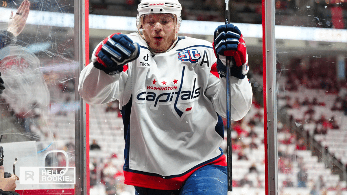 John Carlson of the Washington Capitals looks to make an impact at home in Game 5 against the Carolina Hurricanes.