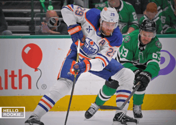 Leon Draisaitl of the Edmonton Oilers looks to bounce back against the Dallas Stars in Game 2 of the Western Conference Final.