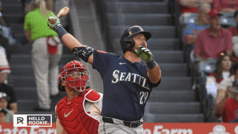 Cal Raleigh of the Seattle Mariners stays red-hot as they take on the Twins in Game 2 at Target Field.