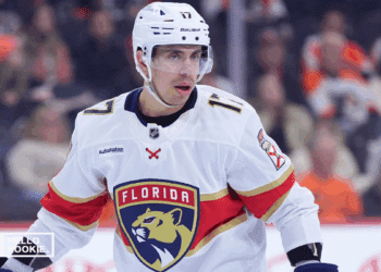 Evan Rodrigues looks to stay hot as the Florida Panthers host the Oilers in Game 3 of the Stanley Cup Final.