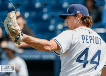 Ryan Pepiot of the Tampa Bay Rays gets the start as they face the Texas Rangers in the series finale.