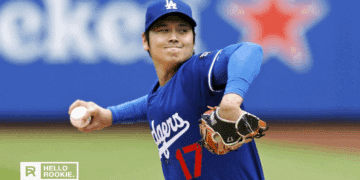 Shohei Ohtani of the Los Angeles Dodgers returns to the mound for the first time in 2025 against the San Diego Padres.