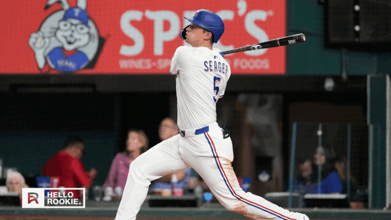 Corey Seager of the Texas Rangers leads the lineup as they face the Angels in Anaheim