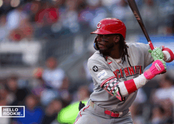 Elly De La Cruz of the Reds leads the lineup as Cincinnati hosts the Rays at Great American Ball Park.