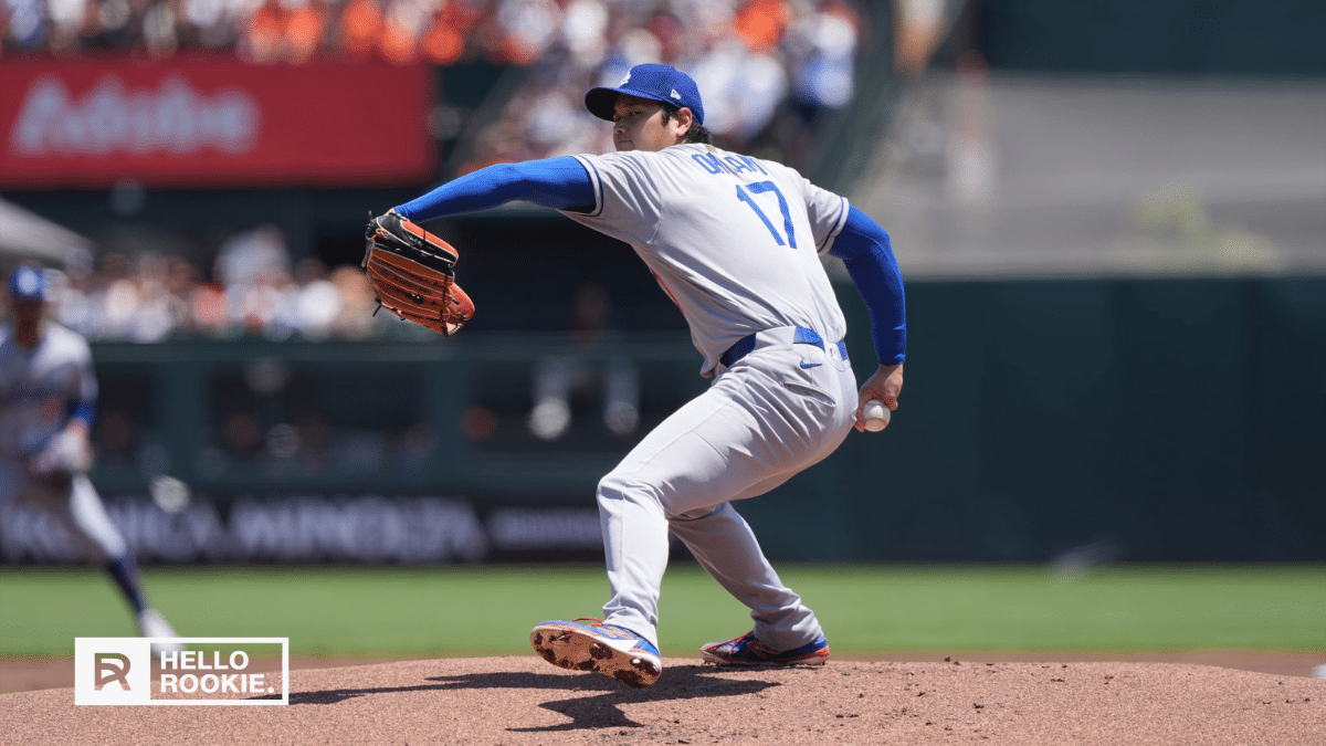 Shohei Ohtani of the Los Angeles Dodgers starts on the mound as they go for a sweep against the Cincinnati Reds.