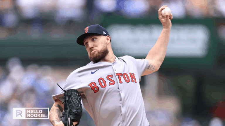 Garrett Crochet of the Boston Red Sox delivers a pitch against the Houston Astros in a key American League matchup.