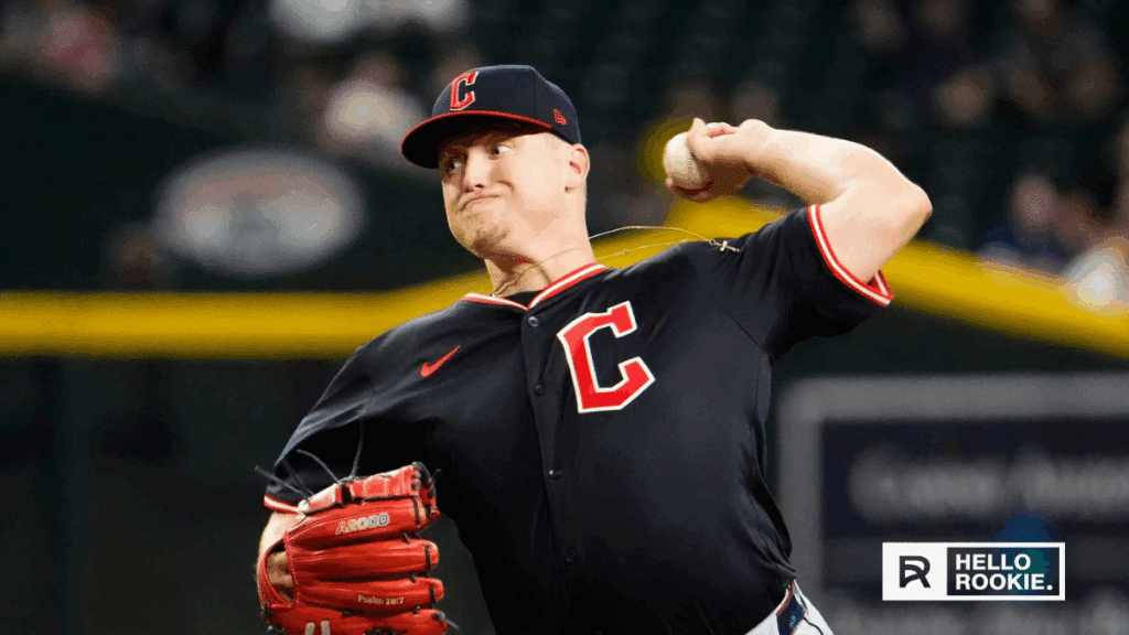 Parker Messick of the Cleveland Guardians prepares for his second MLB start against the Tampa Bay Rays.