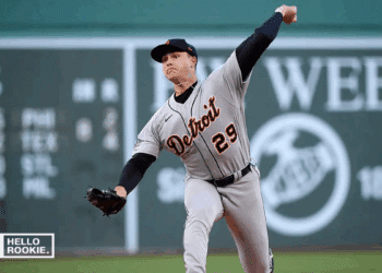 Tarik Skubal of the Detroit Tigers delivers a pitch against the Minnesota Twins at Target Field.