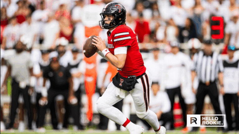 Behren Morton of Texas Tech leads the Red Raiders’ offense into a ranked Big 12 showdown against the Utah Utes in Salt Lake City.