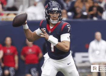 C.J. Stroud of the Houston Texans looks to lead his team past the Tampa Bay Buccaneers on Monday Night Football.