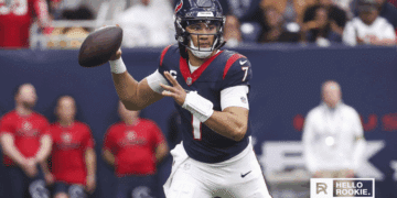 C.J. Stroud of the Houston Texans looks to lead his team past the Tampa Bay Buccaneers on Monday Night Football.