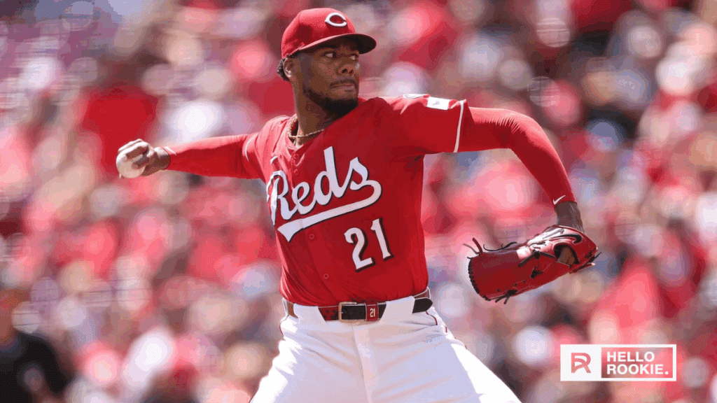 Hunter Greene of the Cincinnati Reds delivers on the mound in a crucial matchup against the Pittsburgh Pirates