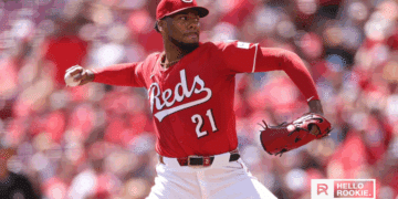 Hunter Greene of the Cincinnati Reds delivers on the mound in a crucial matchup against the Pittsburgh Pirates