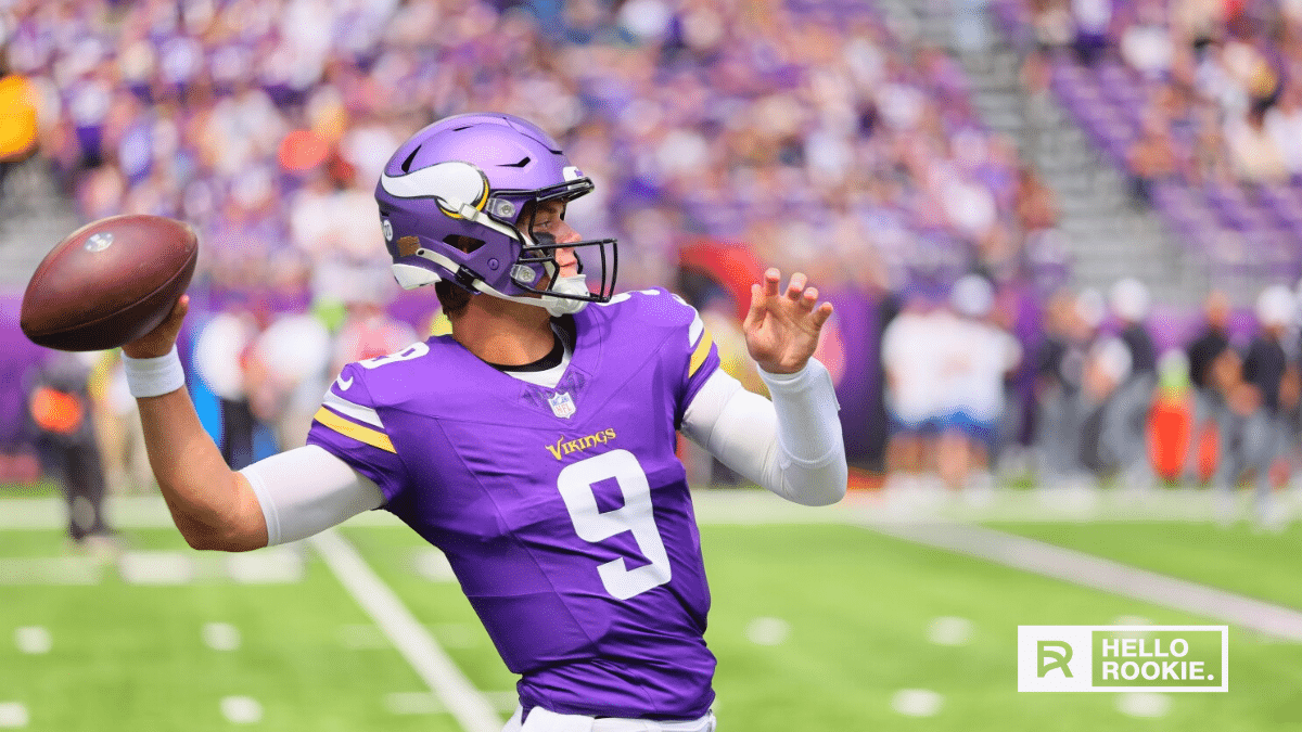 J.J. McCarthy leads the Minnesota Vikings into Soldier Field against the Bears in his first NFL start.