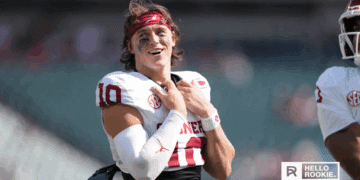 John Mateer of the Oklahoma Sooners leads the offense into a Week 4 matchup against Auburn at Memorial Stadium in Norman.