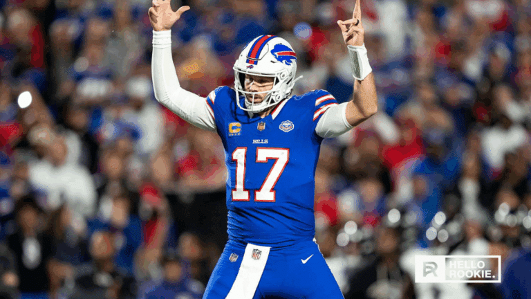 Josh Allen of the Buffalo Bills prepares to lead his offense against the Miami Dolphins in a primetime AFC East clash at Highmark Stadium.