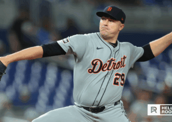 Tarik Skubal of the Detroit Tigers takes the mound against the Cleveland Guardians in a crucial late-season matchup at Progressive Field.
