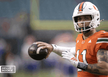 Carson Beck of the Miami Hurricanes leads the offense against Florida State in a high-stakes ACC battle