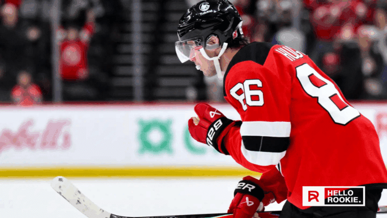 Jack Hughes of the New Jersey Devils leads the charge at home against the Minnesota Wild.
