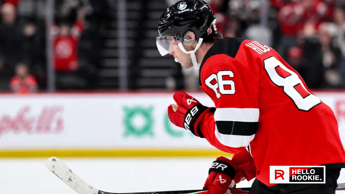 Jack Hughes of the New Jersey Devils leads the charge at home against the Minnesota Wild.