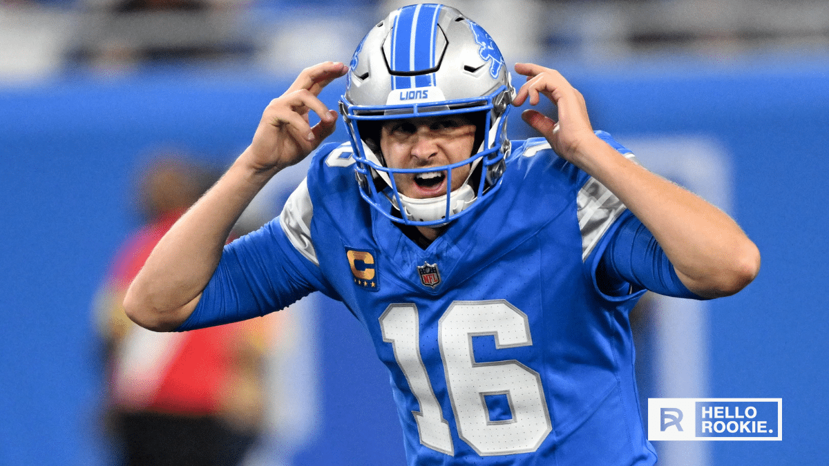 Jared Goff leads the Detroit Lions into Arrowhead Stadium to face the Kansas City Chiefs on Sunday Night Football.