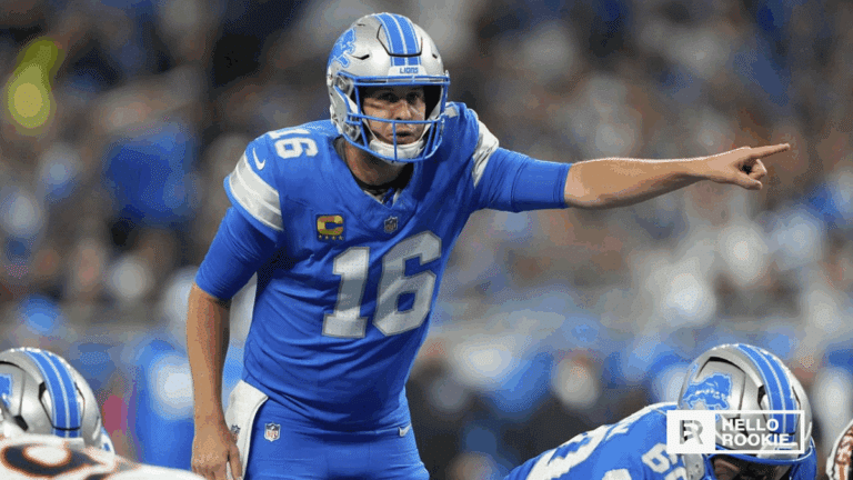 Jared Goff leads the Detroit Lions into a key NFC North matchup against the Minnesota Vikings.