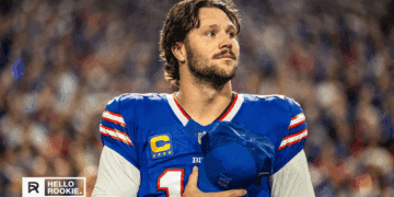 Josh Allen of the Buffalo Bills leads his unbeaten squad against the Patriots in a Sunday Night Football showdown.