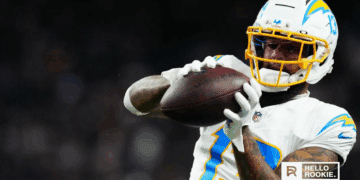 Keenan Allen of the Los Angeles Chargers eyes a franchise record as they face the Minnesota Vikings on Thursday Night Football.