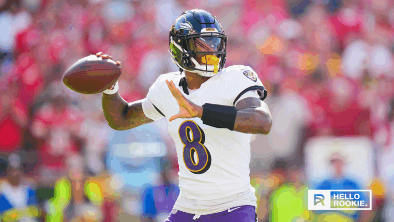 Lamar Jackson leads the Baltimore Ravens into a TNF matchup against the Miami Dolphins at Hard Rock Stadium.